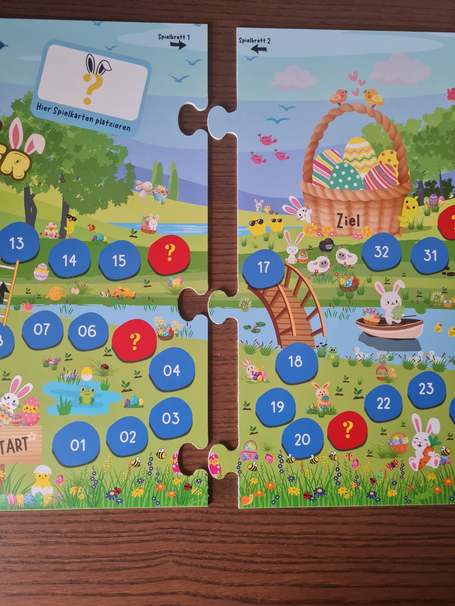 HasenHüpfer Spielbrett